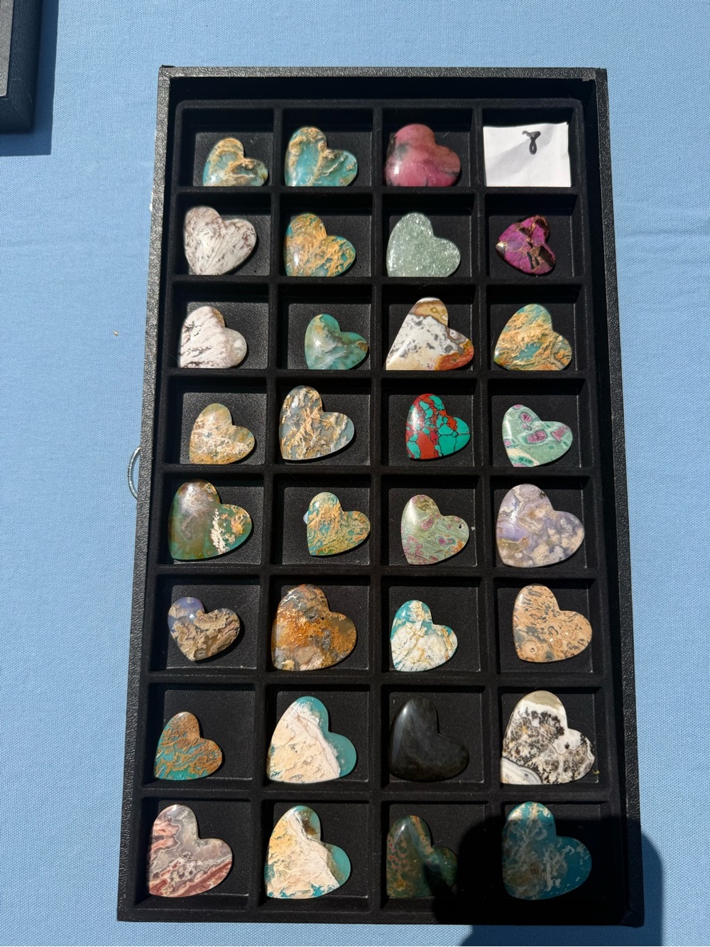 Cabochons. Assorted shapes  Gemstone Collection - Multicolor Agates and Jaspers - Picture 8 of 16